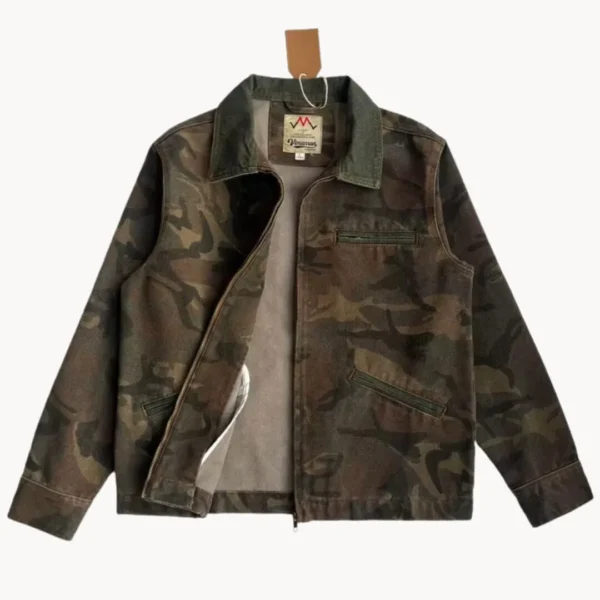 Camo Zip Workwear Jacket