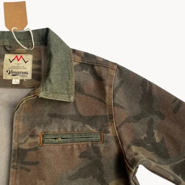 Camo Zip Workwear Jacket
