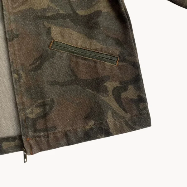 Camo Zip Workwear Jacket