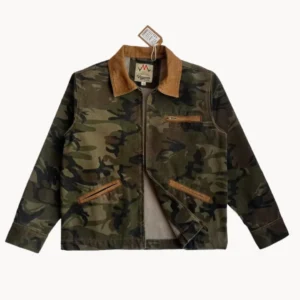 Camo Zip Workwear Jacket