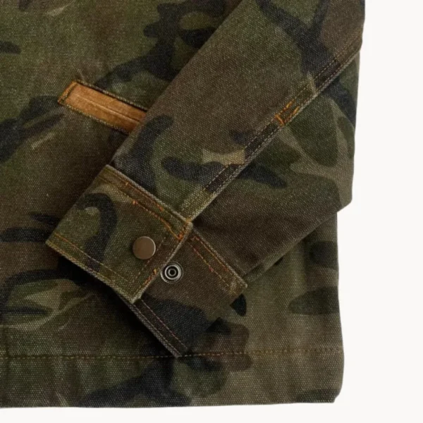 Camo Zip Workwear Jacket