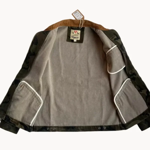 Camo Zip Workwear Jacket