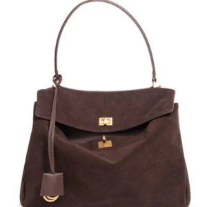 Suede Shoulder Bag